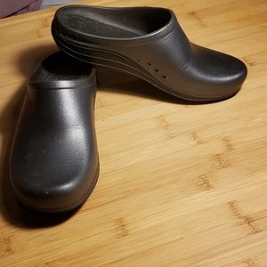 Aetrex Womens Lynco Shimmer Clog Sz 7